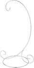 Bard's Twisted Silver Ornament Stand, Large, 12.25" H x 5.5" W x 7.5" D, Pack of 2