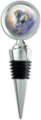Horse Running Painting Cool Colors Wine Bottle Stopper by GRAPHICS & MORE