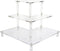 Gonice 3 Tier Acrylic Display Riser, Display Stand for Amiibo Funko POP Figures,