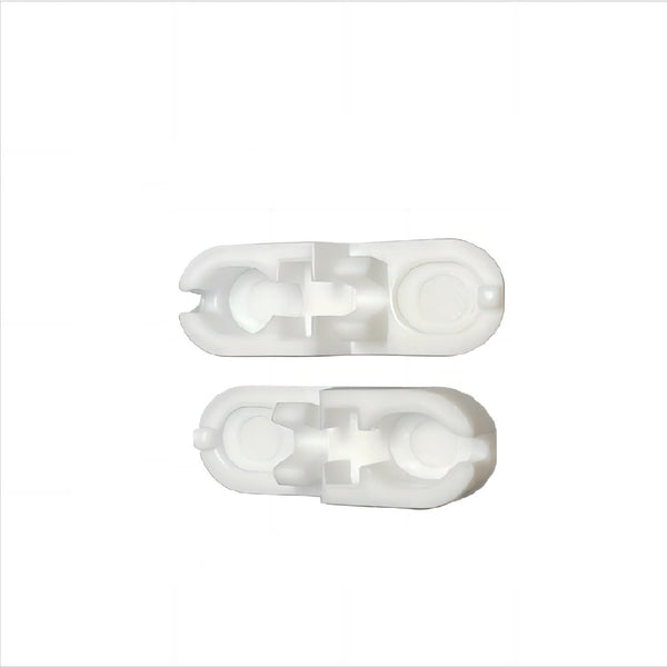Curtain Chain Connector, 20 Pack, White Repair for Roller Blinds Shades Beaded Chains Cords Strings