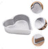 3pcs Heart Pudding Mold Cake Making Tray, Non-stick Heart Cake Pan, Donut Molds, Baking Supplies