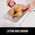 Gorilla Grip Oversized Stainless Steel Meat Shredder Claws for Shredding Chicken, Pulled Pork, and Meats