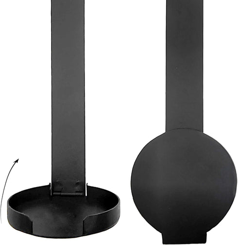 Set 2, Black Wall Candle Sconces of Cast Iron Wall Mounted Candle Holders, Multi-Purpose Farmhouse & Minimalist Modern