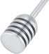 Fdit Solid Stainless Steel Honey Dipper Drizzler Stirrer Spoon Mixing Stick Tool