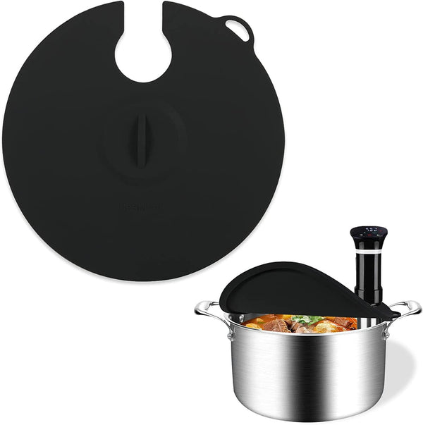 Sous Vide Precision Cooker Silicone Lids - Fits up to 11 Pot, Compatible with Anova Culinary Cookers, Prevents Water