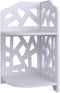 HornTide 2-Tier Corner Shelf, Brief Fashion Organizer Storage Rack, for Cosmetic Doll