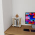 Haeterna 2-Tier Assembly,11.8" 14.1" 16.5" inches. White Bookshelf, Wooden Bookcase with Open Shelves, for Small