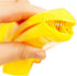 1 PCs Creative Stainless Steel Banana Chopper - Fruit Cutter & Vegetable Peeler, Yellow