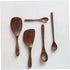 Black Walnut Cutlery Set Flatware Kitchen Tool Wood Scoop Wooden Rice Spoon Honey Spoon Black Walnut Spoon Kitchen Cooking Scoop Cooking Utensils Japanese-style Child