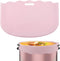 Silicone Slow Cooker Liner for 6-8 Quart Crockpot, Reusable Heat Resistant Liner Bag for Oval or Round Pots (Pink)