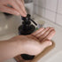 Stainless Steel Soap Dispenser for Bathroom, Matte Black Flat Design, 10oz Rust-Proof Liquid Hand Soap Dispenser