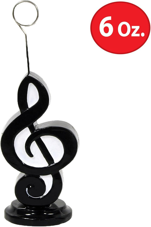 54752 1-Pack Beistle Musical Note Photo/Balloon Holder