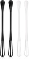 4Pcs Multifunctional Mini Whisk, Small Whisks for Cooking, Beating, and Mixing Sauces