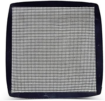 Bluedrop Non Stick PTFE Toaster Baskets - 27X27CM Grill Mesh Trays for Speed Oven, Food Grade Woven Glass