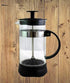 Dependable Industries Essentials 12 Ounce Glass French Press Coffee & Tea Brewer - Single Cup, 3 Cup Espresso, Compact