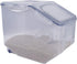 LOCK & LOCK Easy Essentials Food Lids (Flip-Top), BPA Free, 50.7 Cup for Rice, Clear Pantry Storage