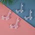 Artliving 4 Inch Clear Plastic Easels, 12 Pack for Displaying Pictures or Items