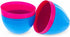 Set 2 10 Inches BestPysanky of Pink and Blue Giant Jumbo Large Size Fillable Plastic Easter Eggs