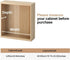 Closet 15.75-23.62inches Hershii Expandable Tension Shelf Rod Adjustable Metal Storage Rack Cabinet Organizer DIY