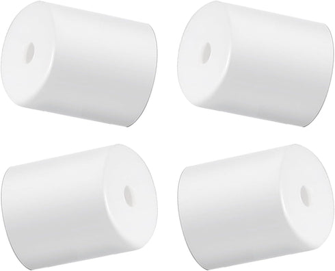 W10208398 Washer Dryer Door Hinge Pin Cap Replacement for Whirlpool, Pack of 4
