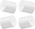 W10208398 Washer Dryer Door Hinge Pin Cap Replacement for Whirlpool, Pack of 4