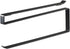 Yamazaki 7116 Under Cabinet Kitchen Paper Holder, Black, Approx. W 0.6 x D 10.2 x H 3.7 inches