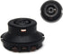 Fielect Electric Kettle Base Coupler Connector: 1pc Temperature Control Tip Top Base Socket, Black 220V