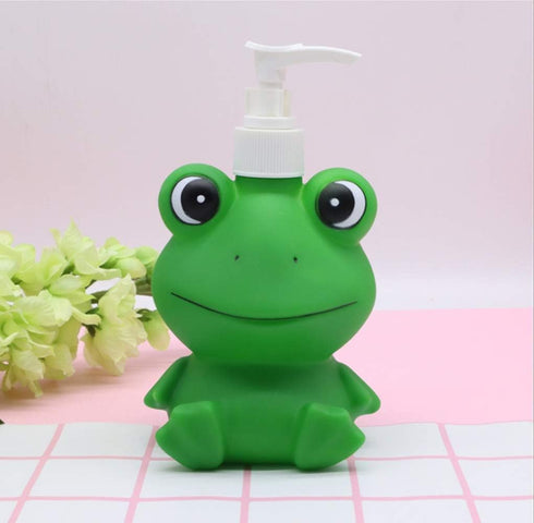 Dinosaur Panda Frog Cute Cartoon Animal Hand Soap Pump, Lotion Dispenser for Bathrooms and Kitchen Countertops