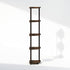 5-Tier Furinno Turn-N-Tube Storage Shelves, Book Shelf, Corner Shelf, Toolless Open Shelves, for Organization