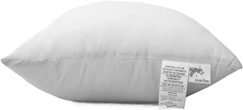 16"x16" 2 Pack) ACCENTHOME Accent Home Cushion Filler (White - Pc