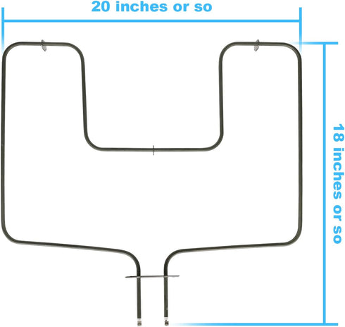 Bake Element for Frigidaire Oven Range, AP5590131, PS3633414