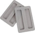 BESTonZON 2pcs Silicone Toaster Covers - Upper Cover for 2 Slice Toaster, Dirt Cover Protector for Bread Machine