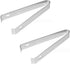 2 Pack Small Tongs, Stainless Steel 6 Inch Restaurant Grade Serving Tongs for Cooking Food Salad Bartending
