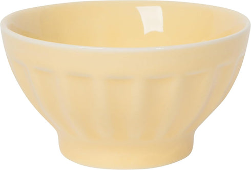 Now Designs Flora Stoneware Sundae Bar Bowls, Set of 6, 4 oz, Perfect for Ice Cream and Desserts