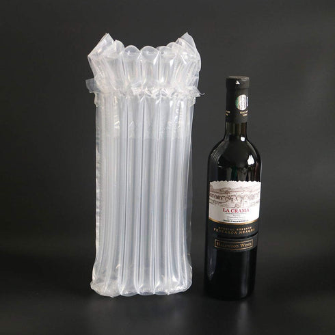 Wine Bottle Protector - 12 Packs Bags with Free Pump, Reusable Sleeve Travel Inflatable Air Column Cushion Bag
