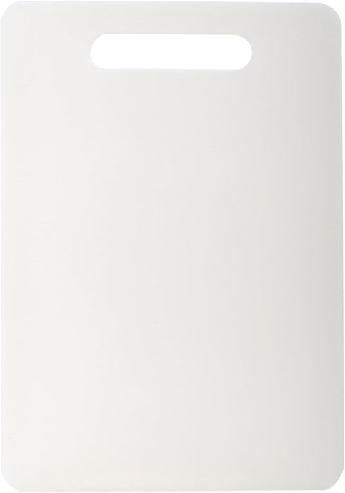 Luciano Plastic Cutting Board, 13.6 x 9.8 inches, White by Luciano Housewares