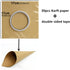 30 Pcs Kraft Paper Confetti Cones, 17x17cm Wedding Confetti Cones