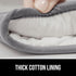 Gorilla Grip Heat and Slip Resistant Silicone Oven Mitts Set, 14.5 in, Gray