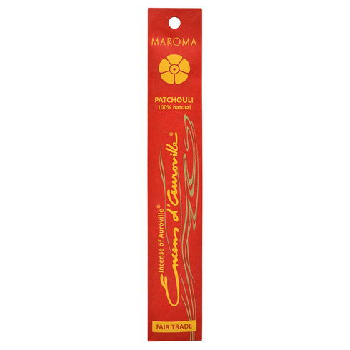 Maroma Eda Incense, Patchouli Scent, 10 Count
