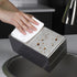 MARWENSED 3 (3 Salt Container With Lid And Spoon, Clear Seasoning Rack Spice Pots, Piece Seasoning Box For Home Kitchen