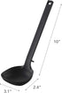 Yamazaki Home Tower Silicone Ladle, Black