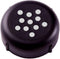 Revolutionary New Plastic Cheese Shaker Lids, 1 Dozen, Rust Proof, Black
