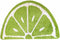 Baby Playtime Cozy Lemon Cute Fruits Half Round Shaped Bedroom Bathroom Doorway Kitchen Floor Rug Carpet Water Absorption Non-Slip mat for Kid's Room (Green, 45x65CM) by HYST