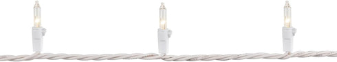 4' 20ct Northlight Mini Incandescent Christmas Lights - Clear - White Wire