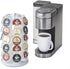 Nifty K Cup Holder for K-Cups, 35 Pod Carousel, 360-Degree Spins, Modern White Kitchen Organizer