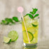 FOYARA 7 Inches Cocktail Swizzle Stick, Disc Top Drink Stirrers, Pack of 50 Plastic Stirrers