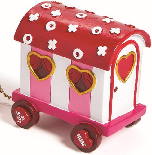 3 Set Valentine Tabletop Love Express Train - Cute Piece - Valentine's Day Home Decor and Centerpieces