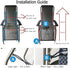 SunnyZoo Chair(Black-8Cords) Professional Replacement Cords for Zero Gravity Recliner Repair Tool for Lounge