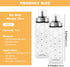 Loyanger 10 OZ Container(COLOR:2pcs) Honey Dispenser No Drip, Honey Jar Maple Syrup Dispenser, Glass Honey' Dispenser
