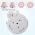 Upgrade Travel Kettle, ShineMe Food Grade Silicone Dual Voltage 110-220V Ultrathin Portable Electric Water Kettle with